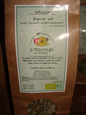 Tisane 'esprit vif'