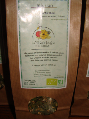 Tisane 'no stress'