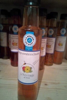 Vinaigre de cidre aromatisé à la ciboulette