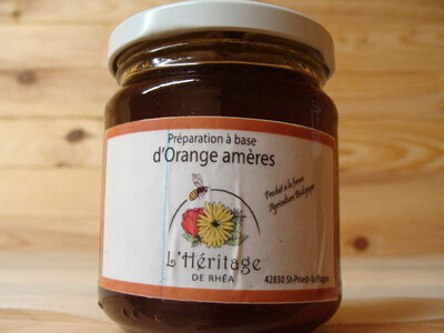 Préparation à base de jus d'oranges amères