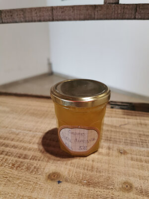 Confiture artisanale d'ananas