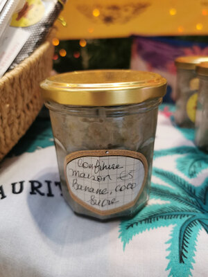 Confiture artisanale banane/coco