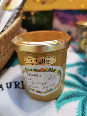 Confiture artisanale pina colada