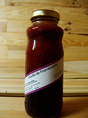 Coulis de framboises