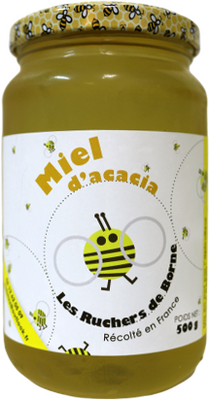 Miel d'acacias 500g
