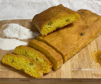 Focaccia au curry - sans gluten