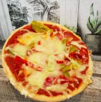 Pizza individuelle mexicaine - sans oeuf
