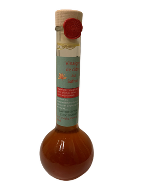 Vinaigre de cidre bio au safran