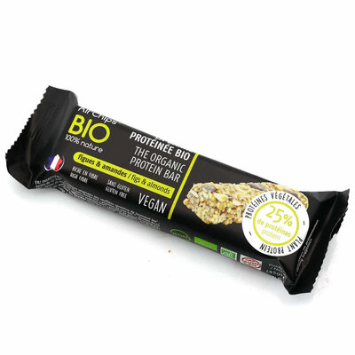 Barre protéinée figues et amandes