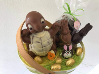 Panier garnie chocolat