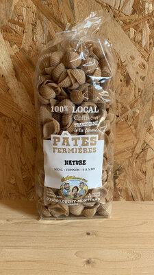 Pates nature coquillage