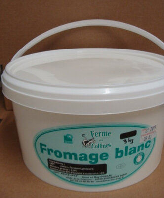 Fromage blanc battu seau de 3 kg