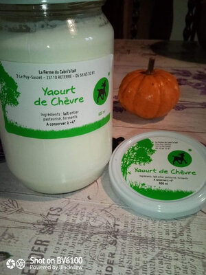 Yaourt de chevre