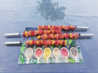 Viande à brochettes