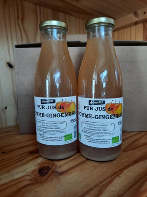 Pur jus de pomme-gingembre 75cl