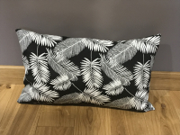 Coussin rectangle noir & blanc
