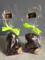 Sujet en chocolat noir