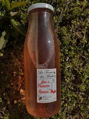 Jus plat pomme raisin