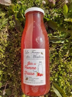 Jus plat pomme fraise