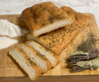 Focaccia herbes de provence - sans gluten