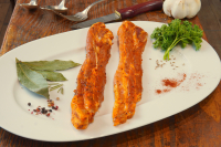 Poitrine bio tranchée marinée (barbecue)