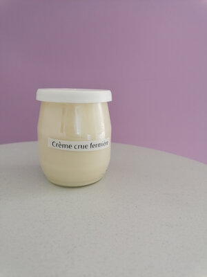 Crème crue fermière 125gr