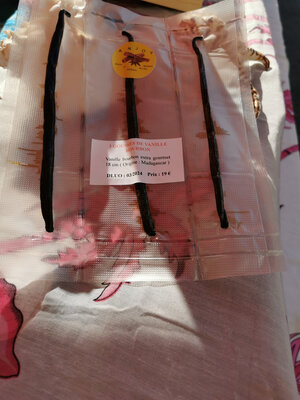 3 gousses de vanille bourbon 18cm