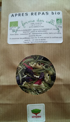 Tisane après repas