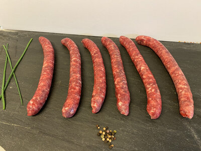 Chipolatas de boeuf x6