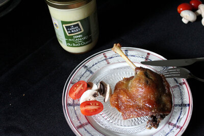 Confit de canard 2 cuisses du sud-ouest 700g