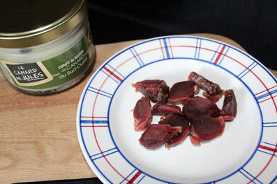 Confit de canard 6 gésiers 240g du sud-ouest