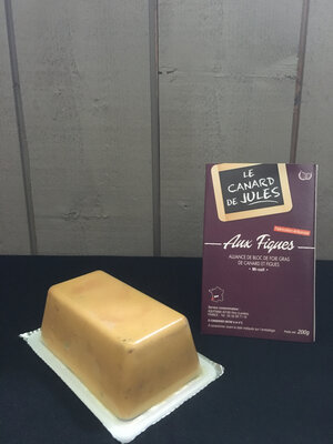 Alliance bloc de foie gras de canard et figue