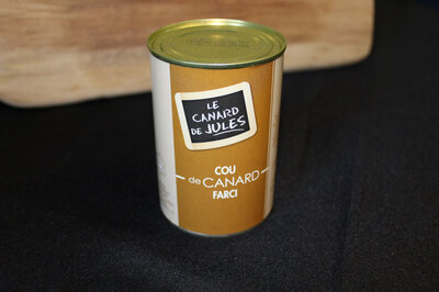 Cou de canard farci 400g