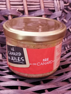 Pâté de canard 10% foie gras 190g