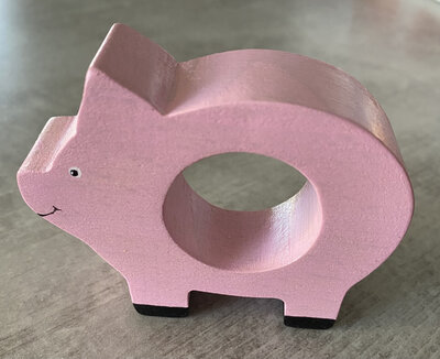Coquetier cochon