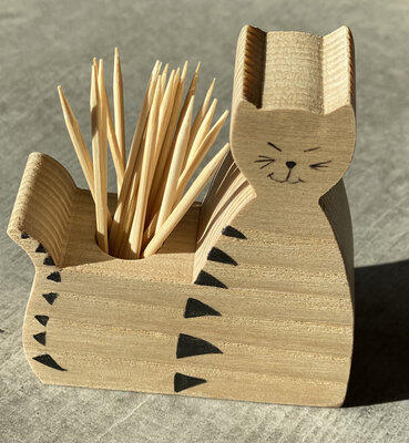 Chat porte-pics