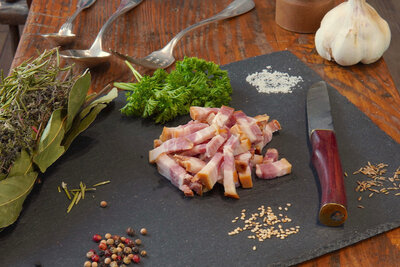 Lardons fumés bio - 250gr