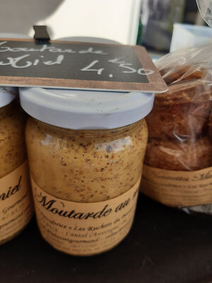 Moutarde à l'ancienne au miel 200 gr 🧉