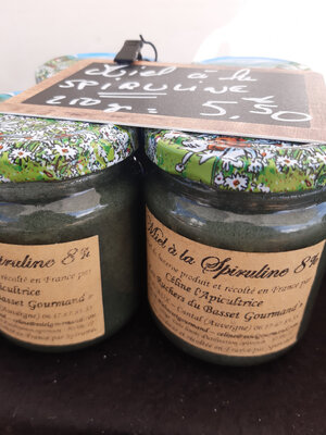 Miel à la spiruline 250 gr 🦠