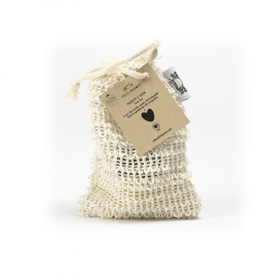 Pochette à savon en sisal