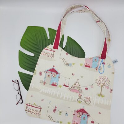 Tote bag au jardin