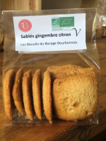 Le sablé gingembre citron
