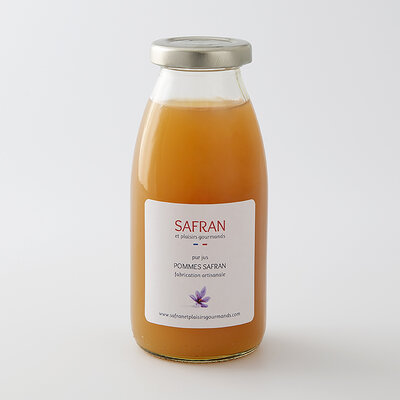Jus de pommes au safran 25 cl