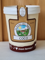 Crème glacée coco 500 ml