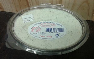 Fromage frais aux herbes