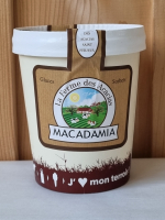 Crème glacée macadamia 500 ml