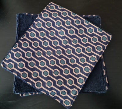 Lot essuie tout lavable 6 feuilles