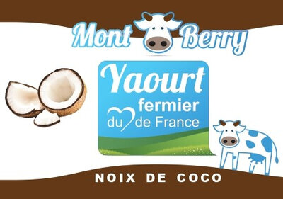 Yaourt montberry noix de coco