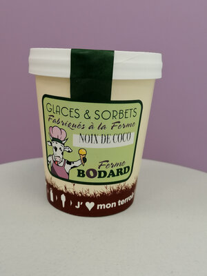 Glace à la noix de coco