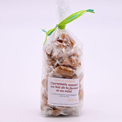 Caramels mous au miel et lait de la ferme